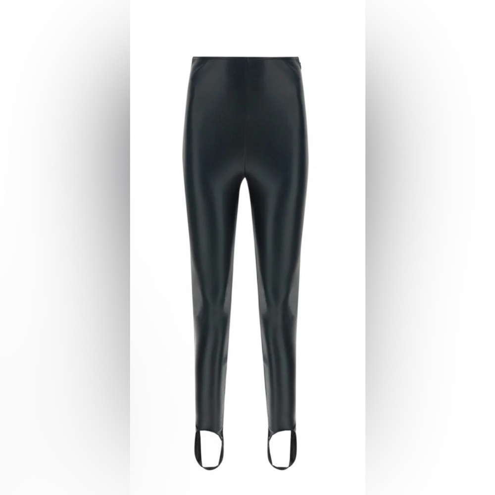 Wolford Amina Muaddi X Stirrup Leggings size 42 euro